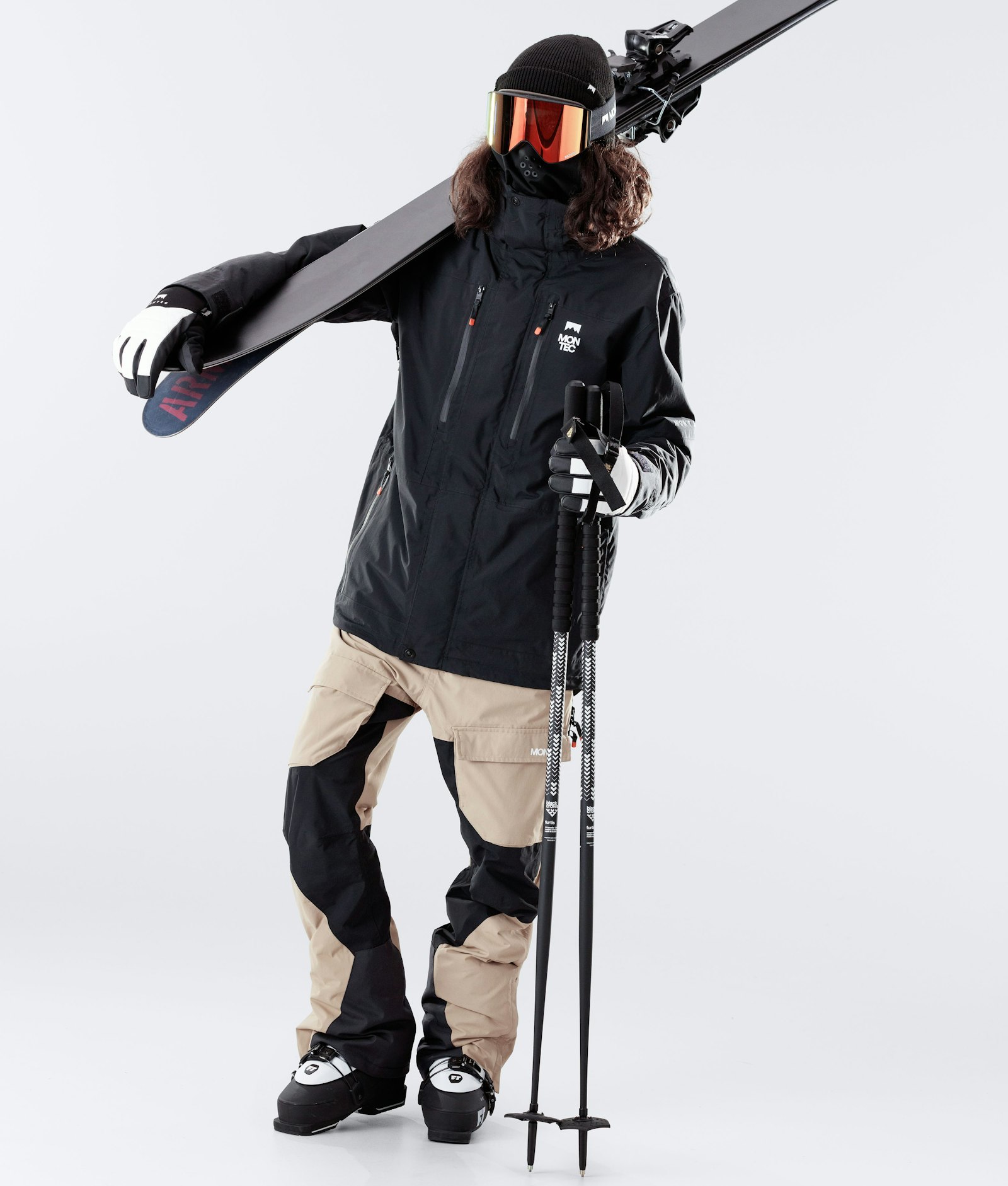 Montec Fawk 2020 Skijakke Herre Black