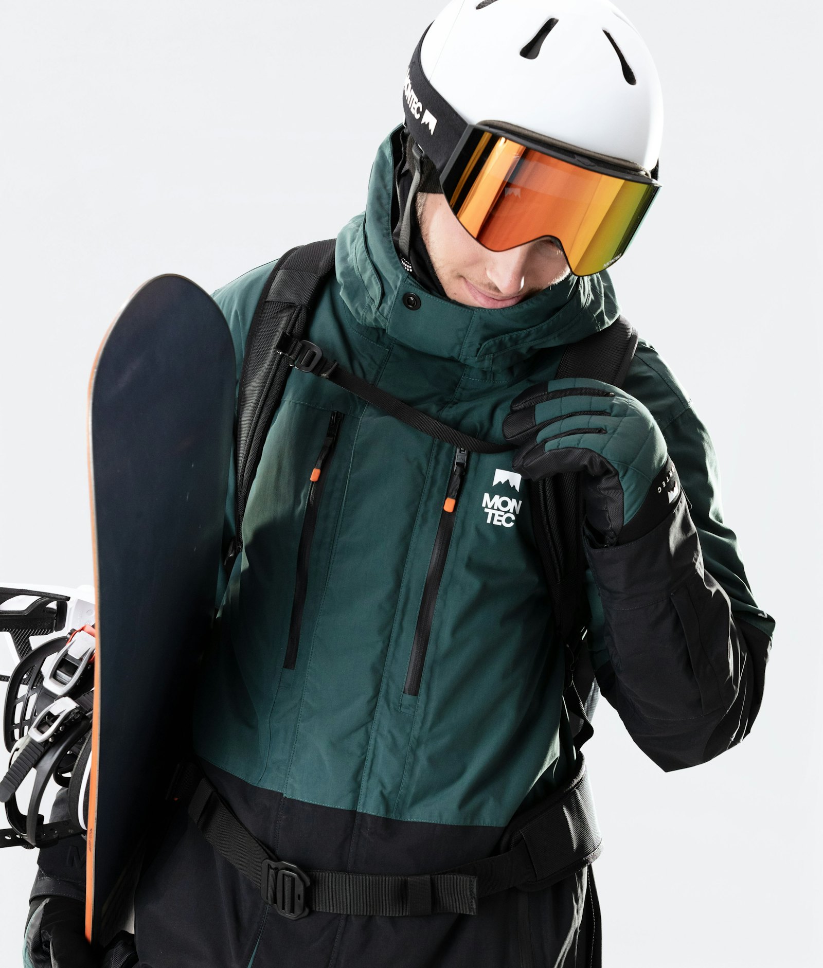 Fawk 2020 Snowboard Jacket Men Dark Atlantic/Black, Image 2 of 8