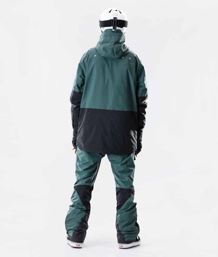 Fawk 2020 Snowboard Jacket Men Dark Atlantic/Black, Image 8 of 8