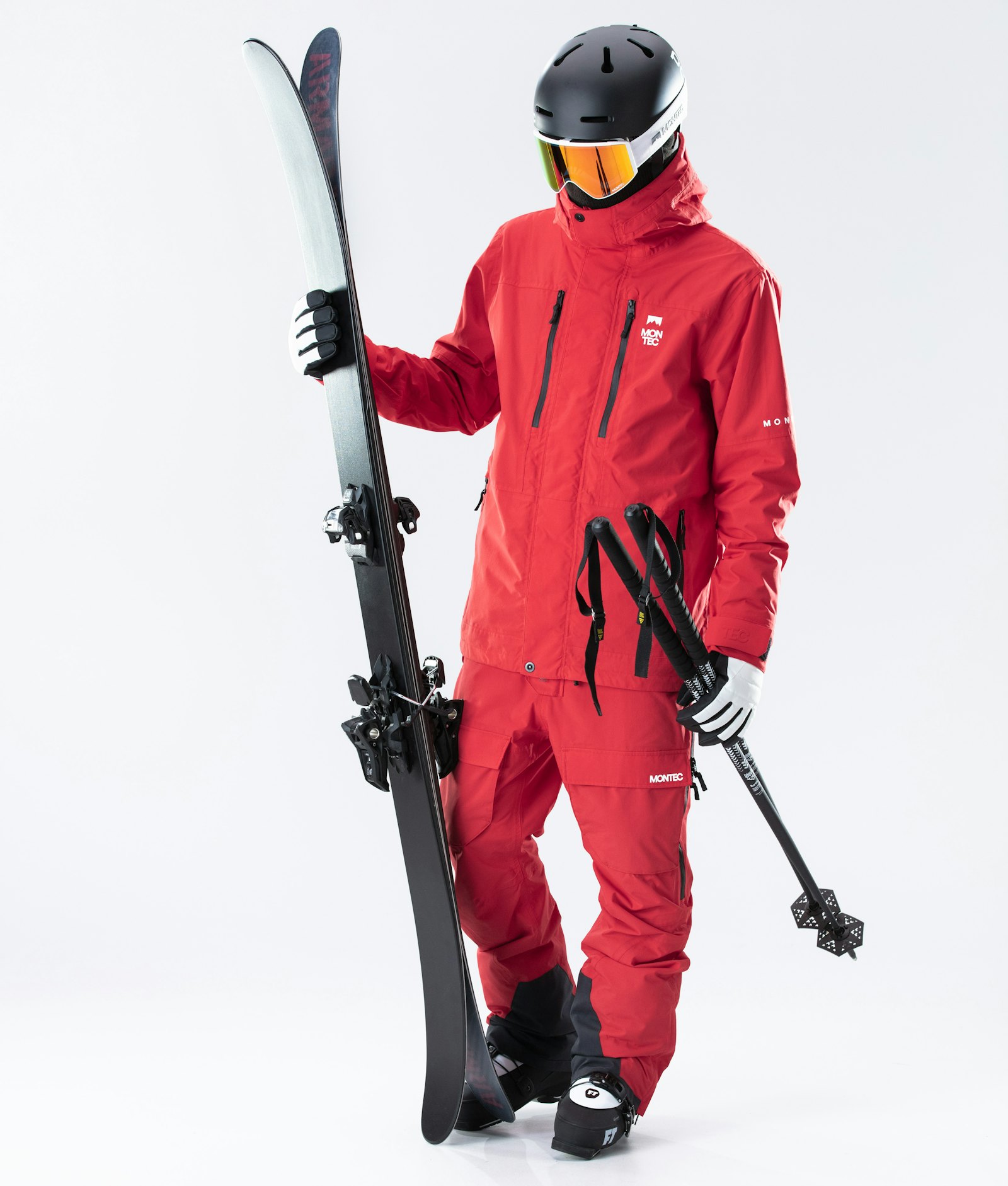 Fawk 2020 Veste de Ski Homme Red