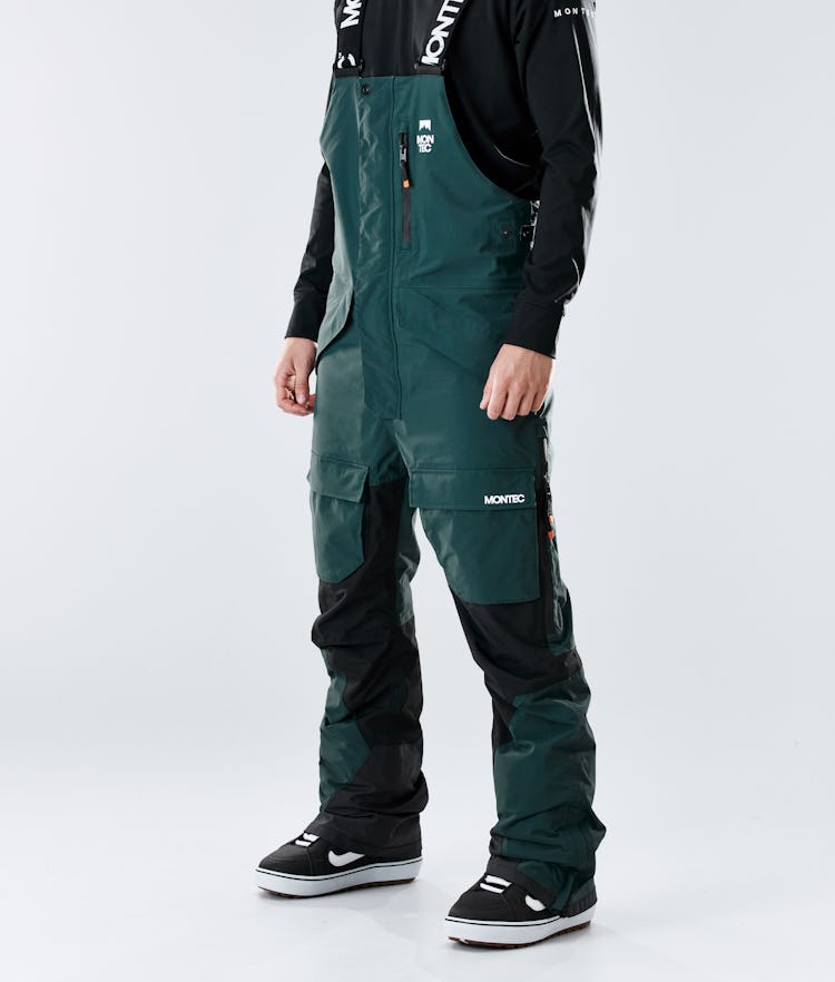 Montec Fawk 2020 Pantalones Snowboard Hombre Dark Atlantic/Black - Verde
