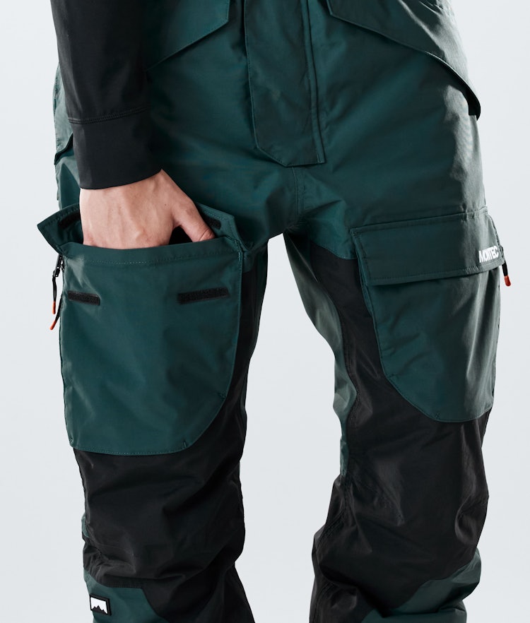 Montec Fawk 2020 Kalhoty na Snowboard Pánské Dark Atlantic/Black