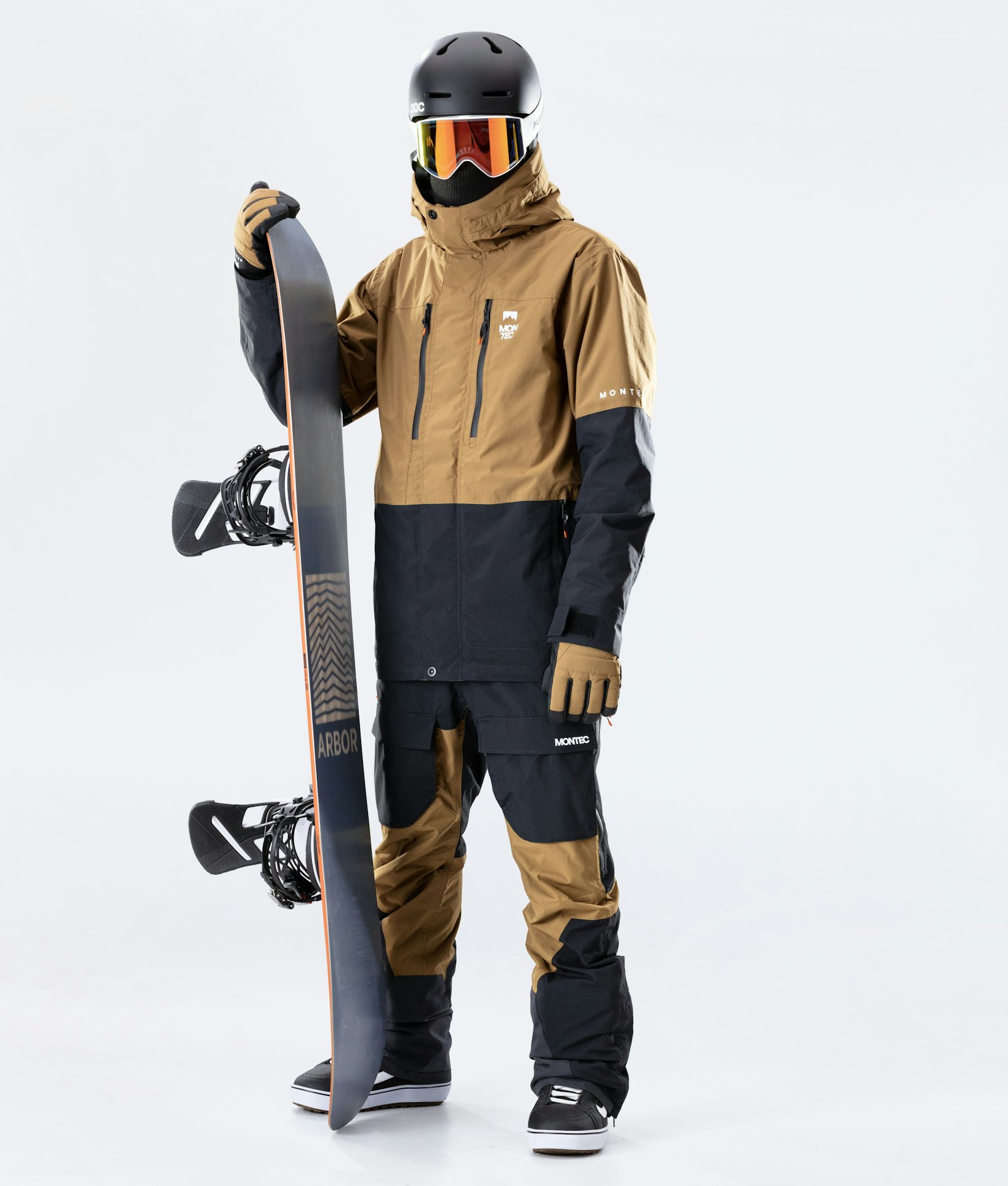 Fawk 2020 Kurtka Snowboardowa Mężczyźni Gold/Black