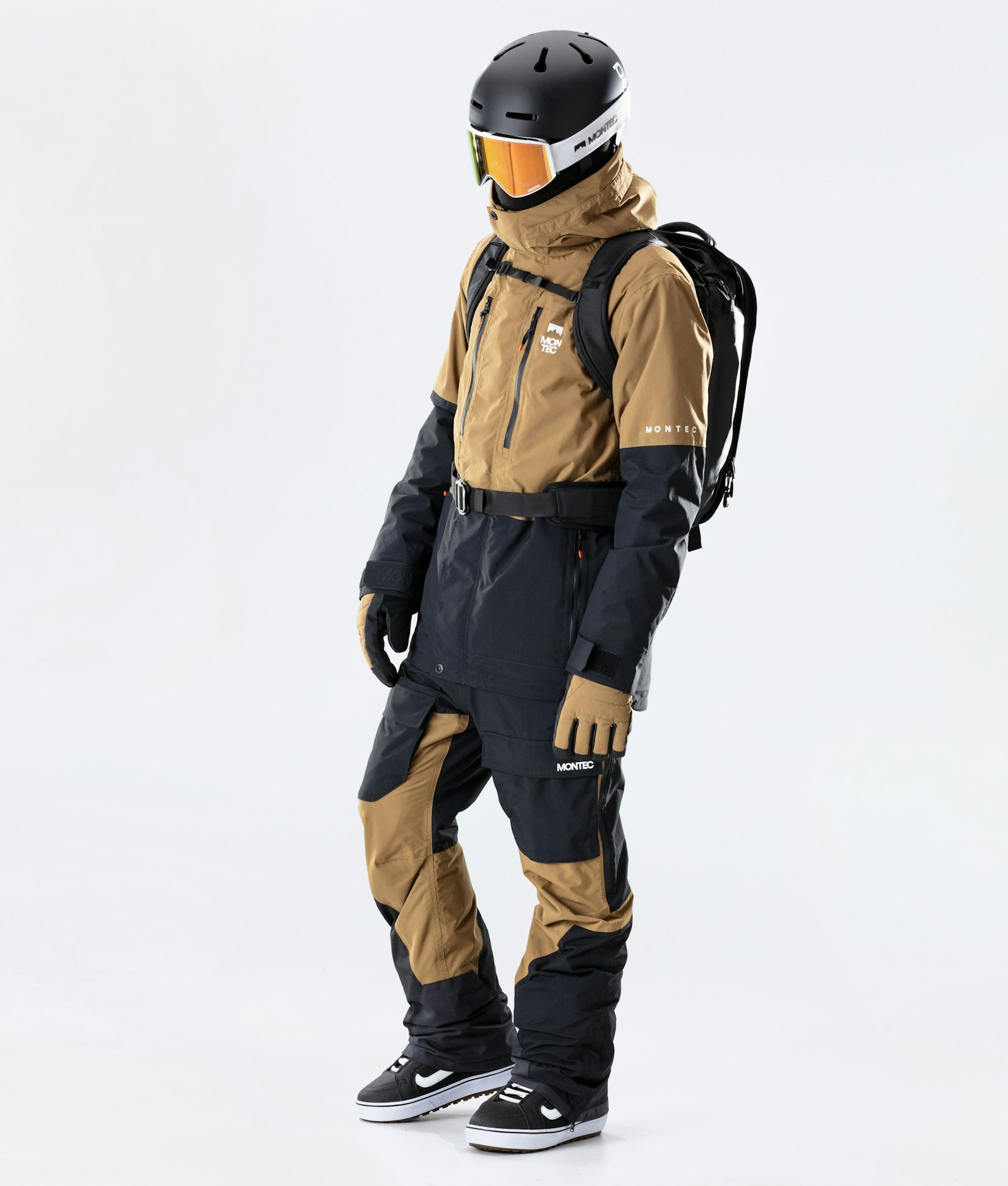 Montec Fawk 2020 Veste Snowboard Homme Gold/Black