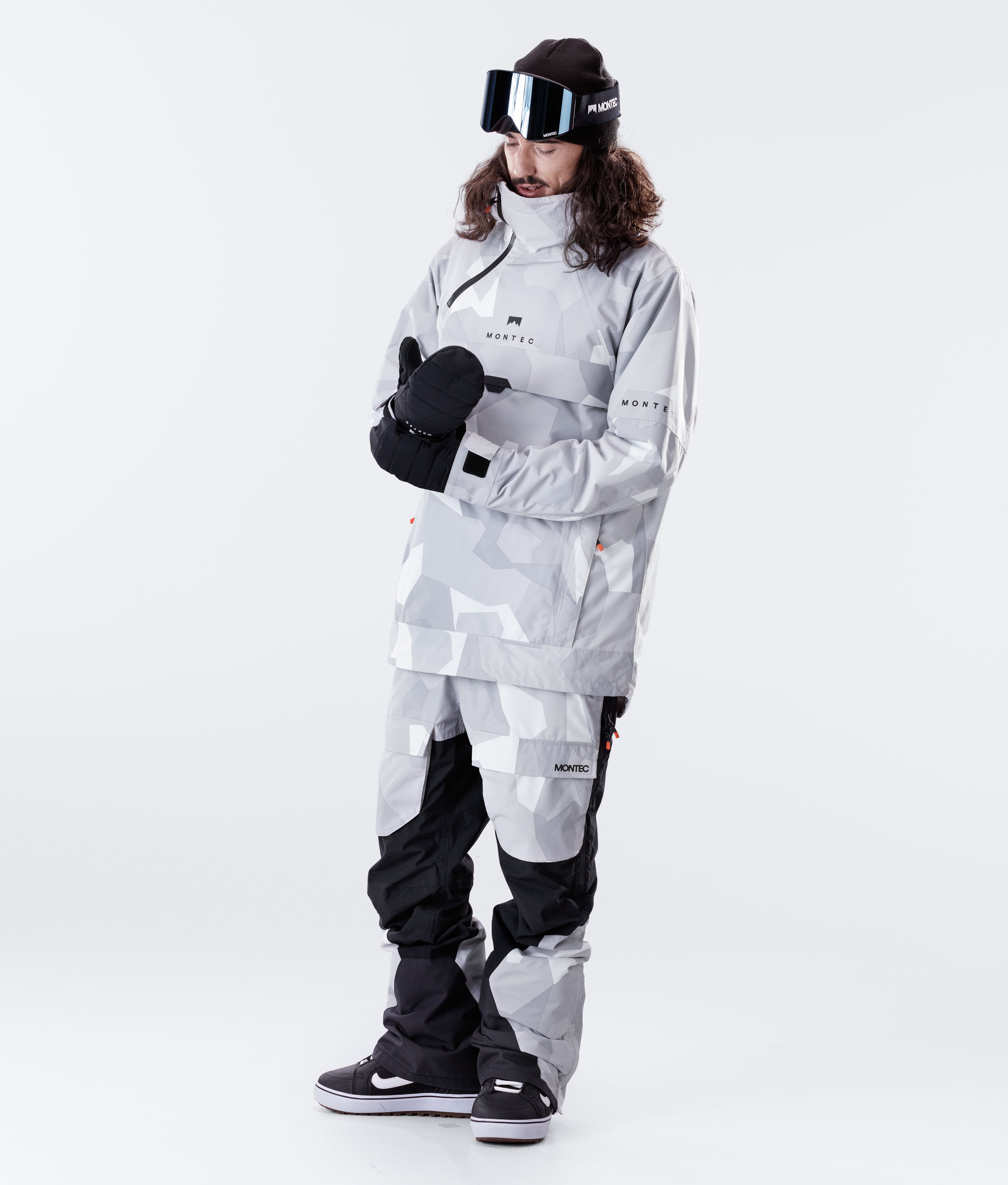 Snow camo snowboard on sale jacket