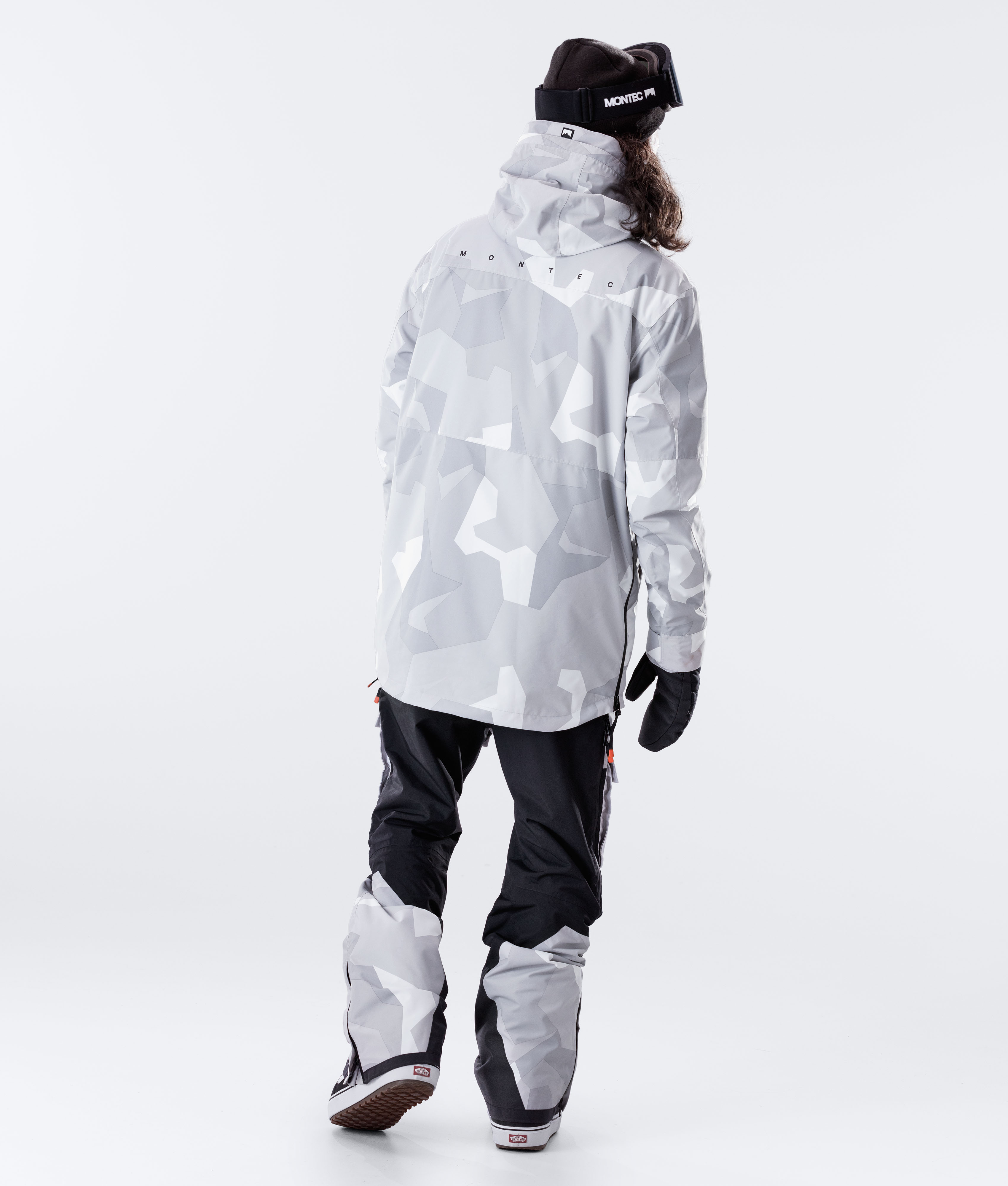 snow camo snowboard jacket