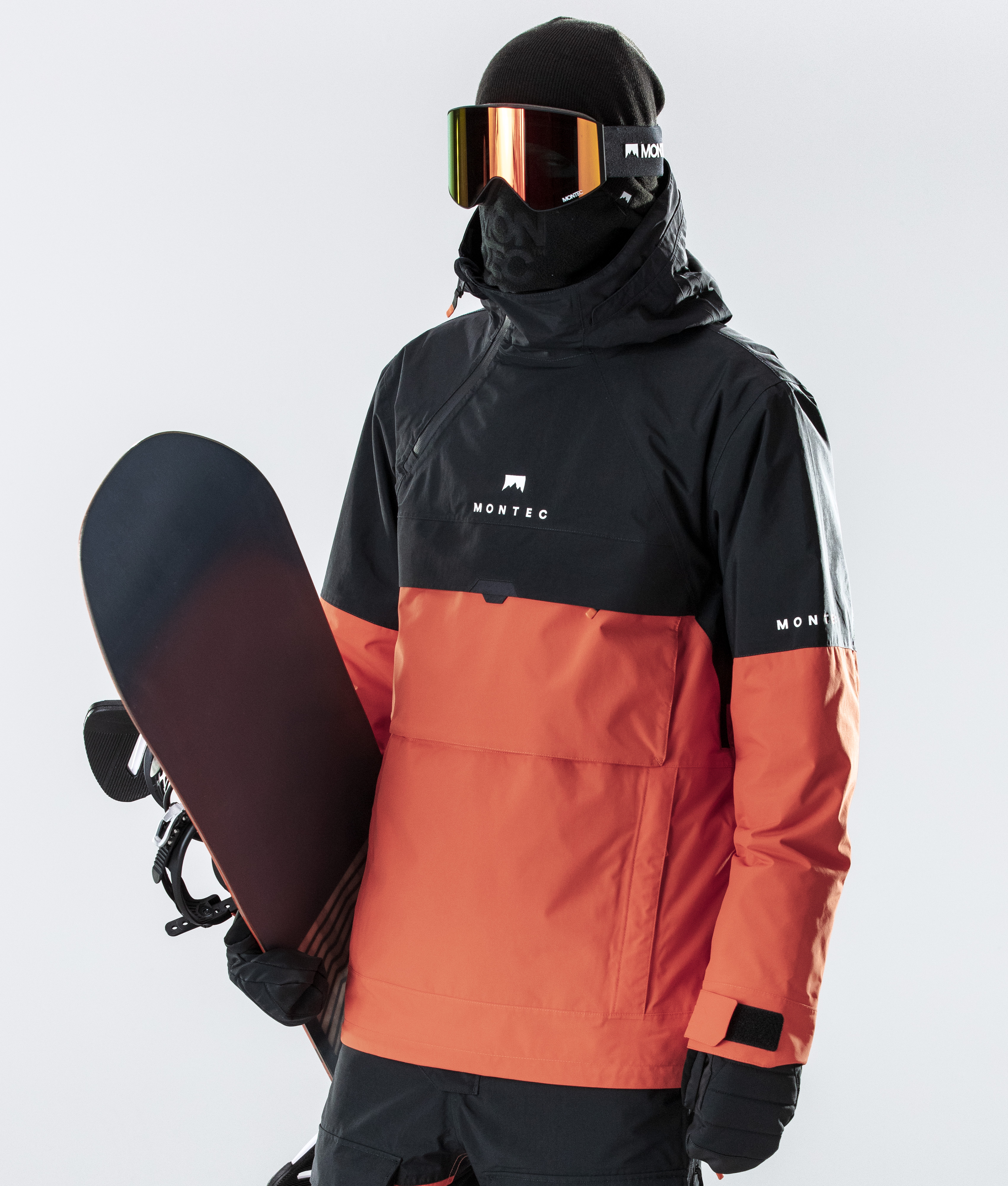 Montec Dune 2020 Snowboard Jacket Black/Orange