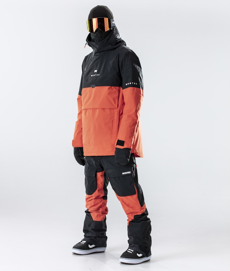Montec Dune 2020 Snowboardjacka Herr Black/Orange