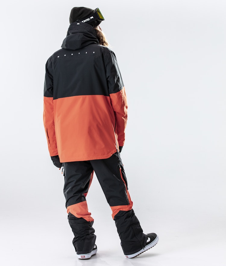 Montec Dune 2020 Giacca Snowboard Uomo Black/Orange