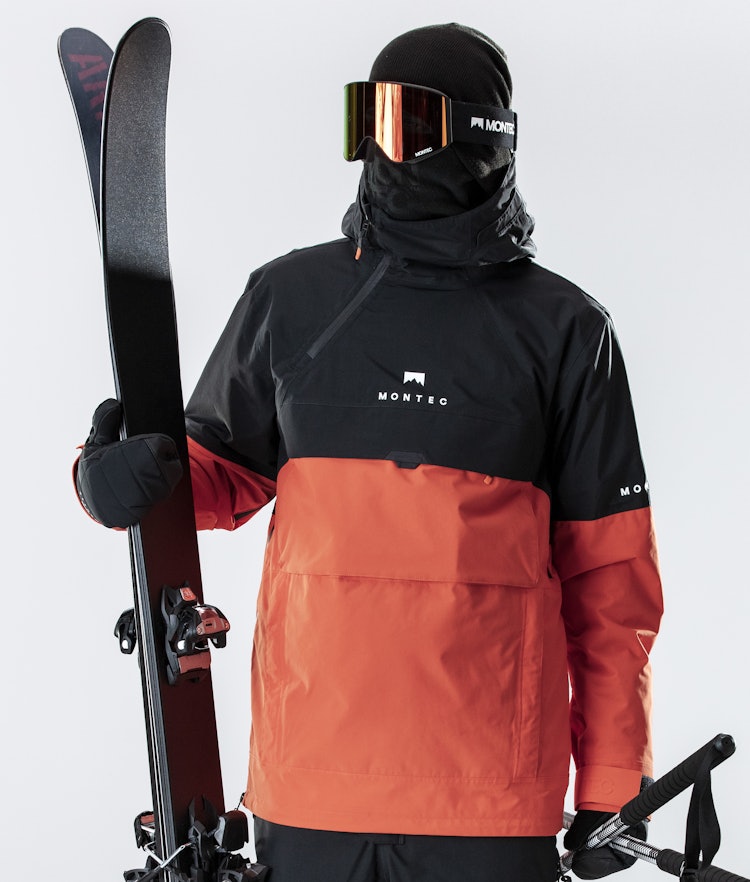 Dune 2020 スキージャケット メンズ Black/Orange, 画像2 / 9