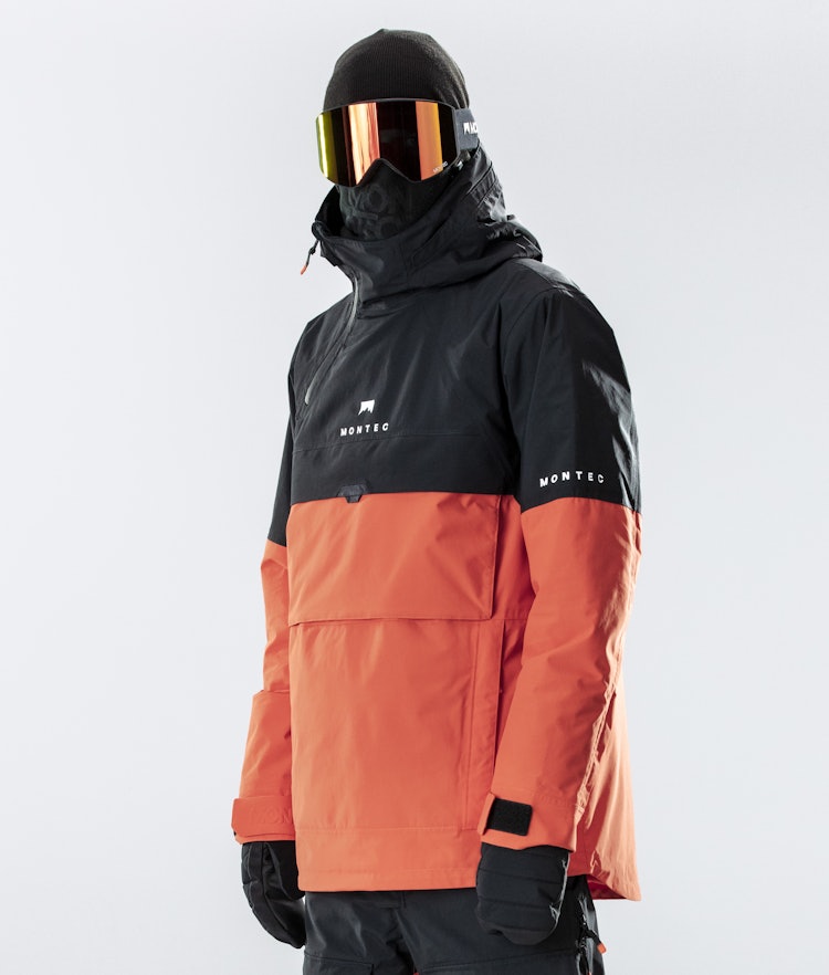 Dune 2020 Ski Jacket Men Black/Orange, Image 5 of 9