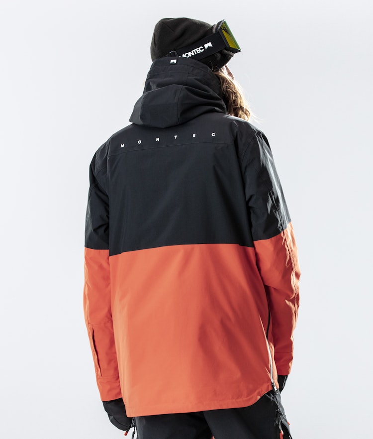 Dune 2020 Ski Jacket Men Black/Orange, Image 6 of 9