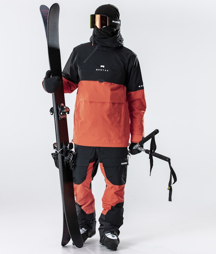 Dune 2020 Ski Jacket Men Black/Orange, Image 7 of 9