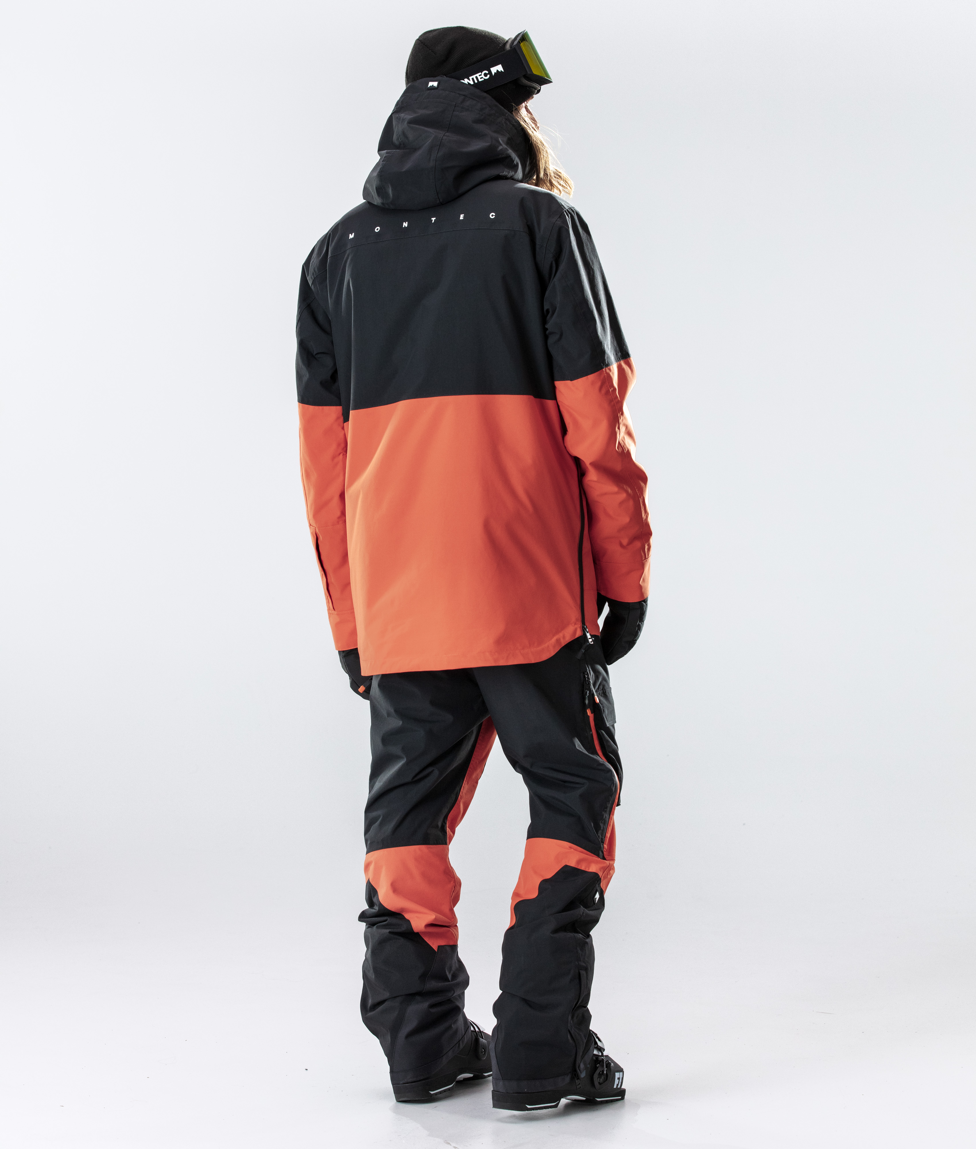 Montec Dune Ski Jacket Black/Orange