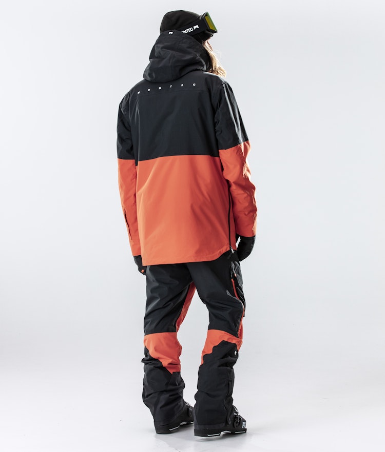 Dune 2020 Ski Jacket Men Black/Orange, Image 9 of 9