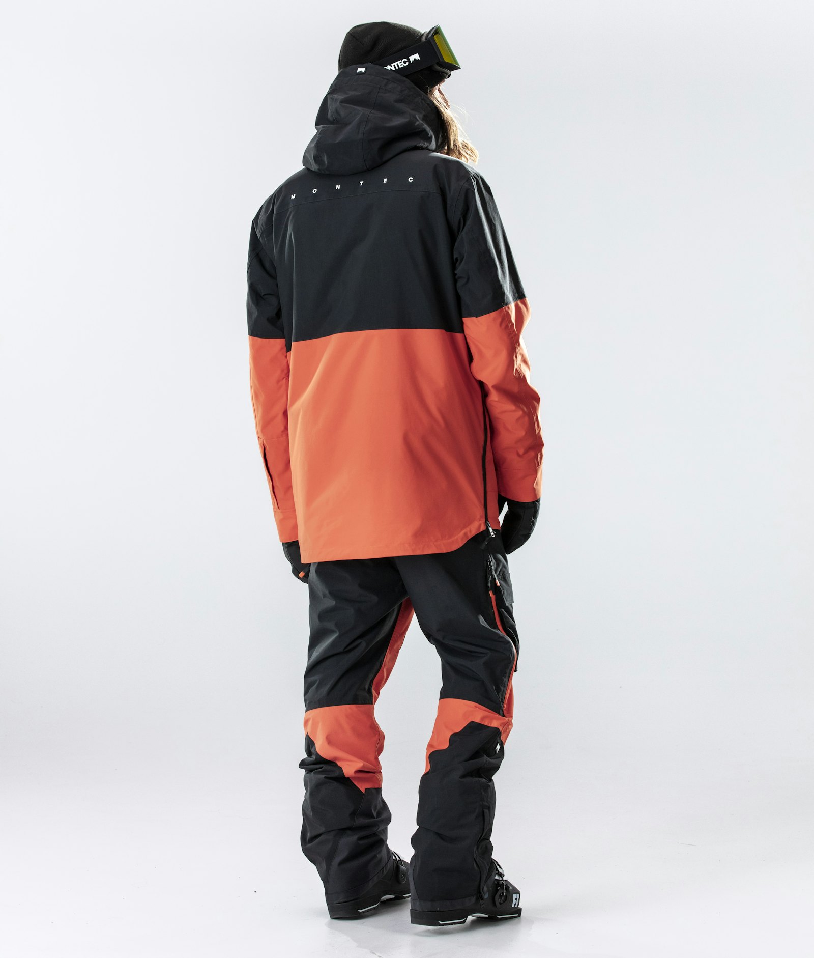 Dune 2020 Skijacke Herren Black/Orange