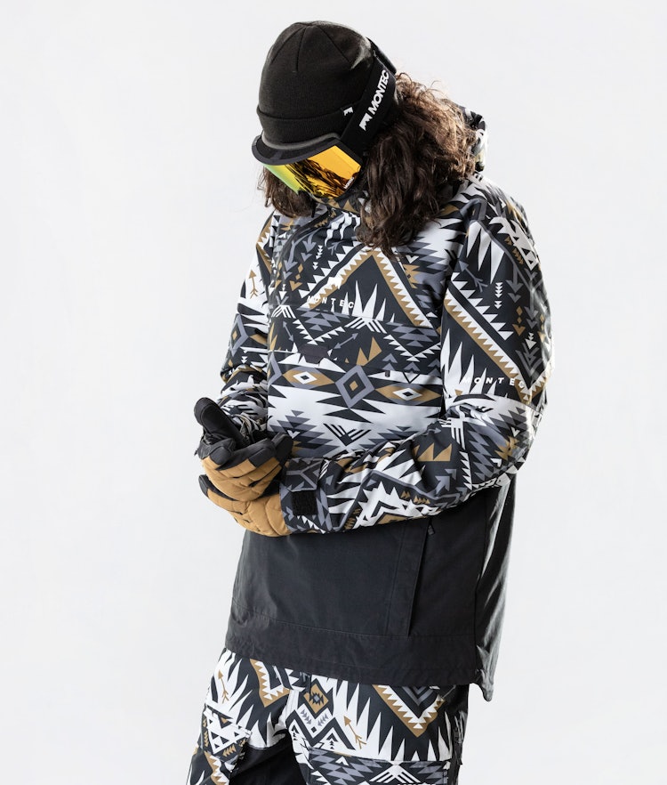 Montec Dune 2020 Snowboard Jacket Men Komber Gold/Black Renewed, Image 5 of 9