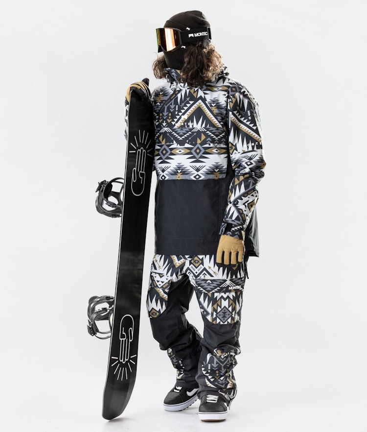 Dune 2020 Veste Snowboard Homme Komber Gold/Black, Image 7 sur 9