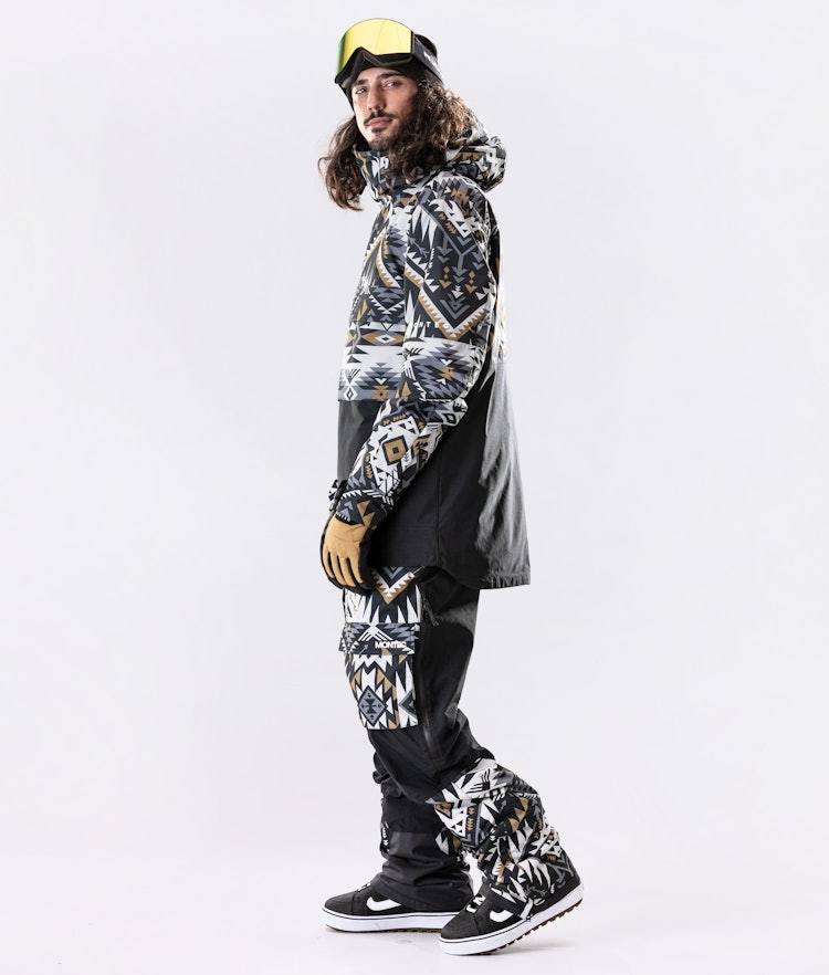 Montec Dune 2020 Snowboard Jacket Men Komber Gold/Black Renewed, Image 8 of 9