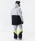 Dune 2020 Snowboard Jacket Men Light Grey/Neon Yellow/Black Renewed, Image 7 of 7