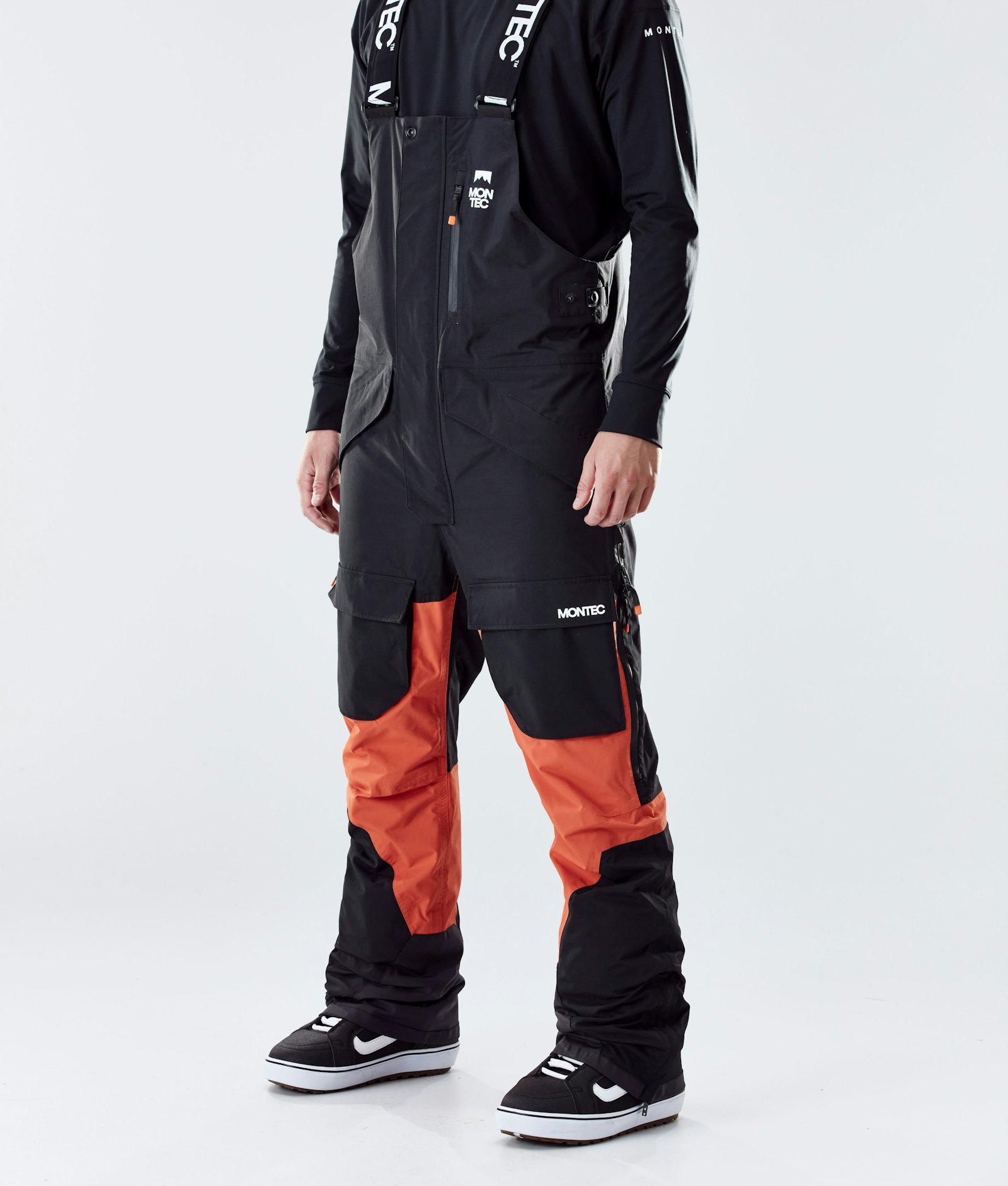 Fawk 2020 Pantalon de Snowboard Homme Black/Orange
