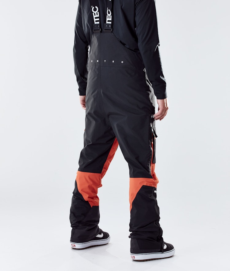 Montec Fawk 2020 Snowboard Bukser Herre Black/Orange