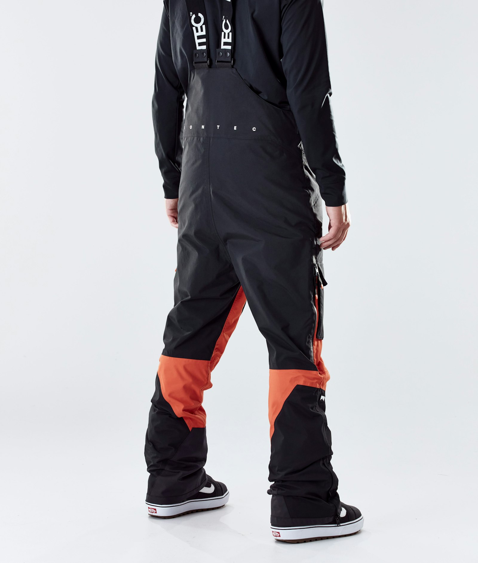 Montec Fawk 2020 Spodnie Snowboardowe Mężczyźni Black/Orange