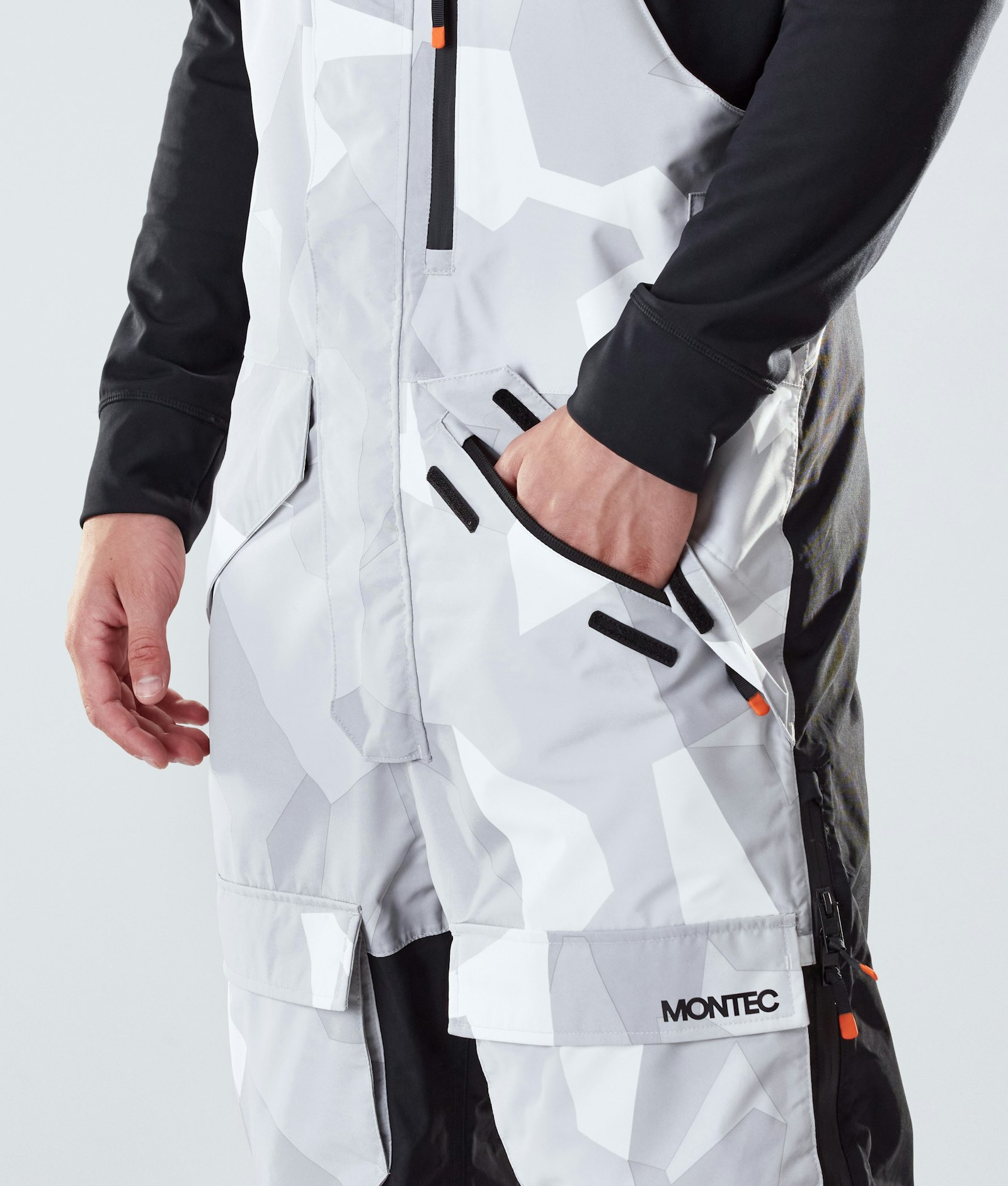 Montec Fawk 2020 Snowboard Pants Men Snow Camo/Black
