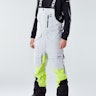 Montec Fawk 2020 Snowboard Pants Light Grey/Neon Yellow/Black