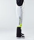 Montec Fawk 2020 Pantaloni Snowboard Uomo Light Grey/Neon Yellow/Black Renewed, Immagine 2 di 6