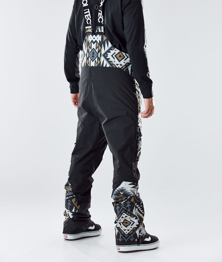 Fawk 2020 Spodnie Snowboardowe Mężczyźni Komber Gold/Black