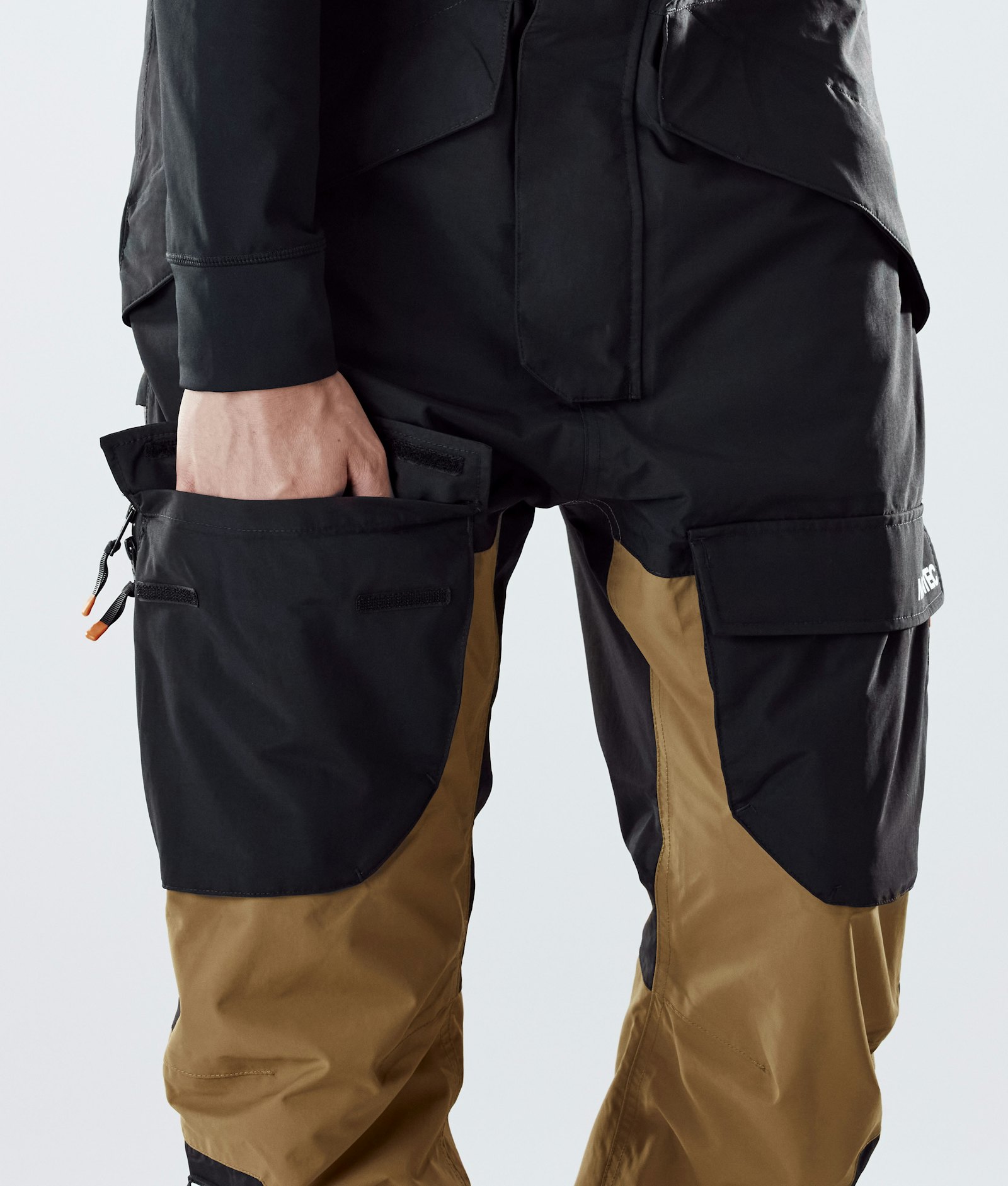Montec Fawk 2020 Spodnie Snowboardowe Mężczyźni Black/Gold