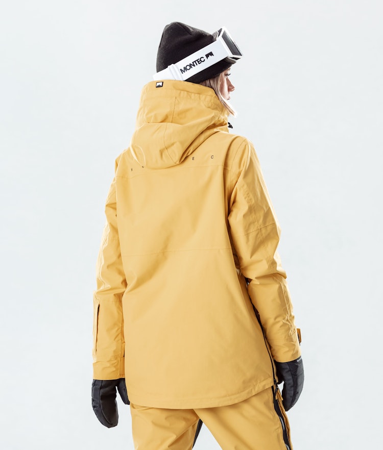 Dune W 2020 Snowboard Jacket Women Yellow, Image 5 of 10