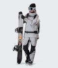 Dune W 2020 Veste Snowboard Femme Light Grey, Image 7 sur 9