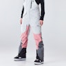 Montec Fawk W 2020 Pantalon de Snowboard Femme Light Grey/Pink/Light Pearl