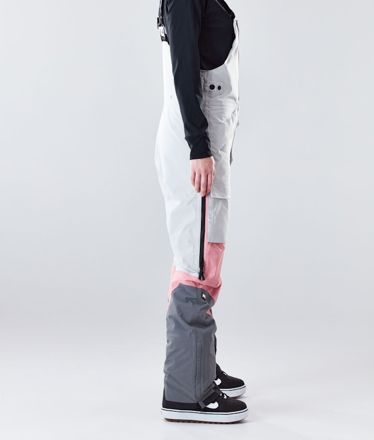 Fawk W 2020 Spodnie Snowboardowe Kobiety Light Grey/Pink/Light Pearl, Zdjęcie 2 z 6