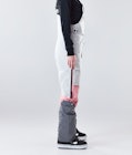 Fawk W 2020 Pantalon de Snowboard Femme Light Grey/Pink/Light Pearl, Image 2 sur 6