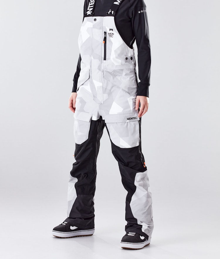 Fawk W 2020 Pantalon de Snowboard Femme Snow Camo/Black, Image 1 sur 6