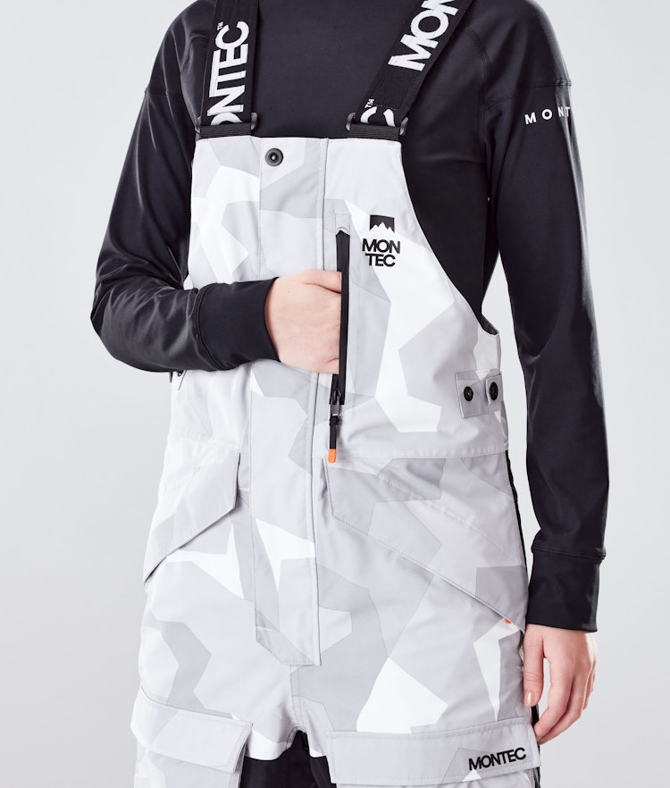 Montec Fawk W 2020 Kalhoty na Snowboard Dámské Snow Camo/Black