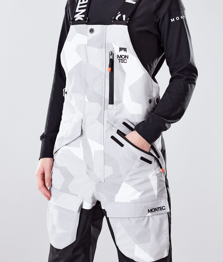 Fawk W 2020 Pantalon de Snowboard Femme Snow Camo/Black, Image 5 sur 6