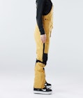 Fawk W 2020 Snowboard Pants Women Yellow/Black Renewed