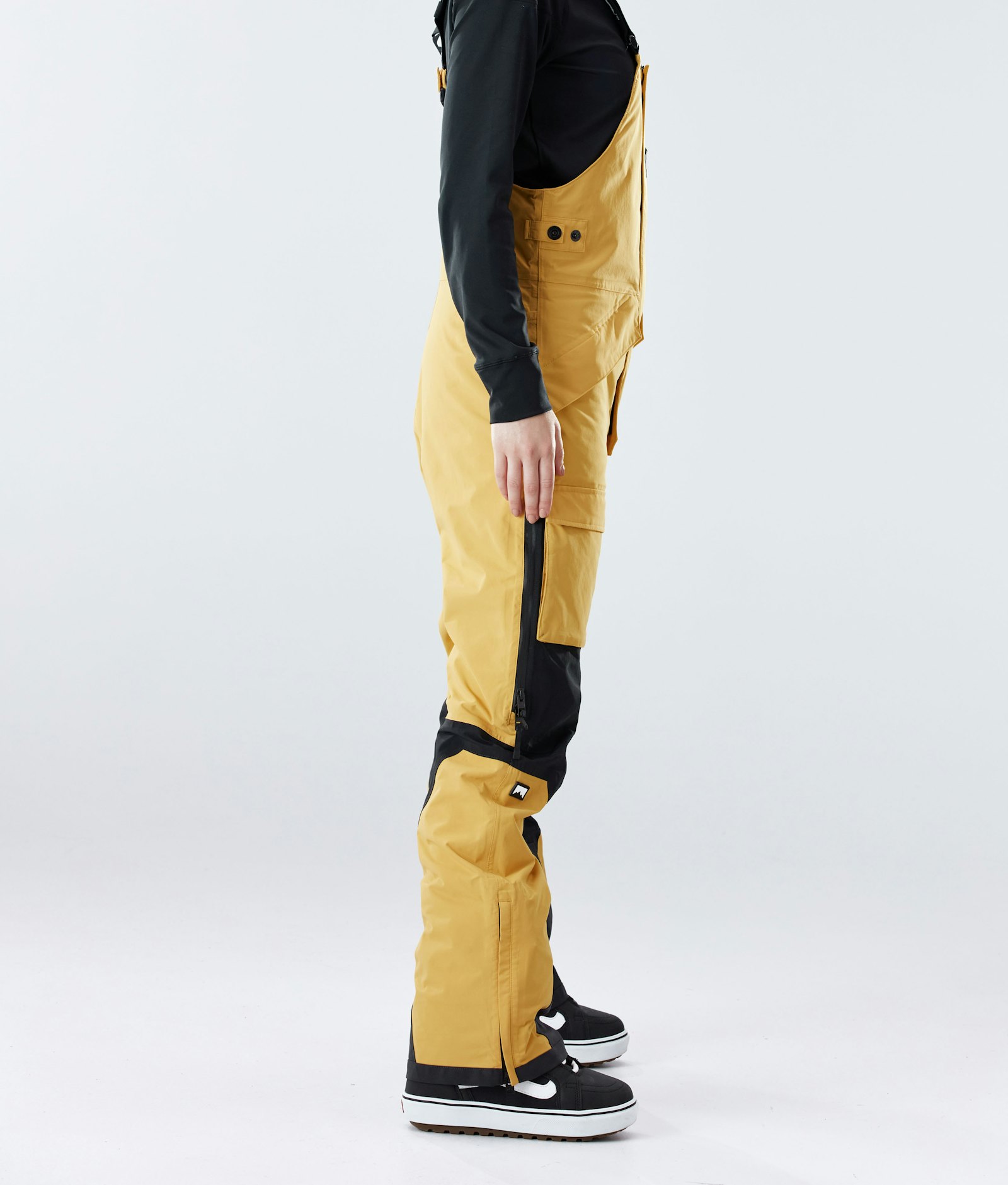 Fawk W 2020 Spodnie Snowboardowe Kobiety Yellow/Black