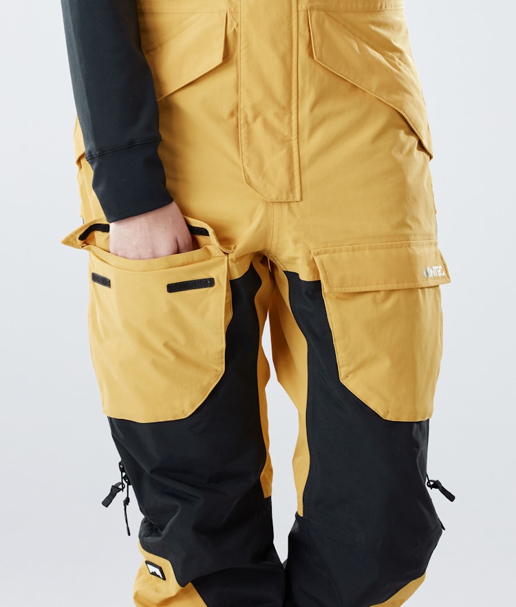 Fawk W 2020 Pantalon de Snowboard Femme Yellow/Black, Image 6 sur 6