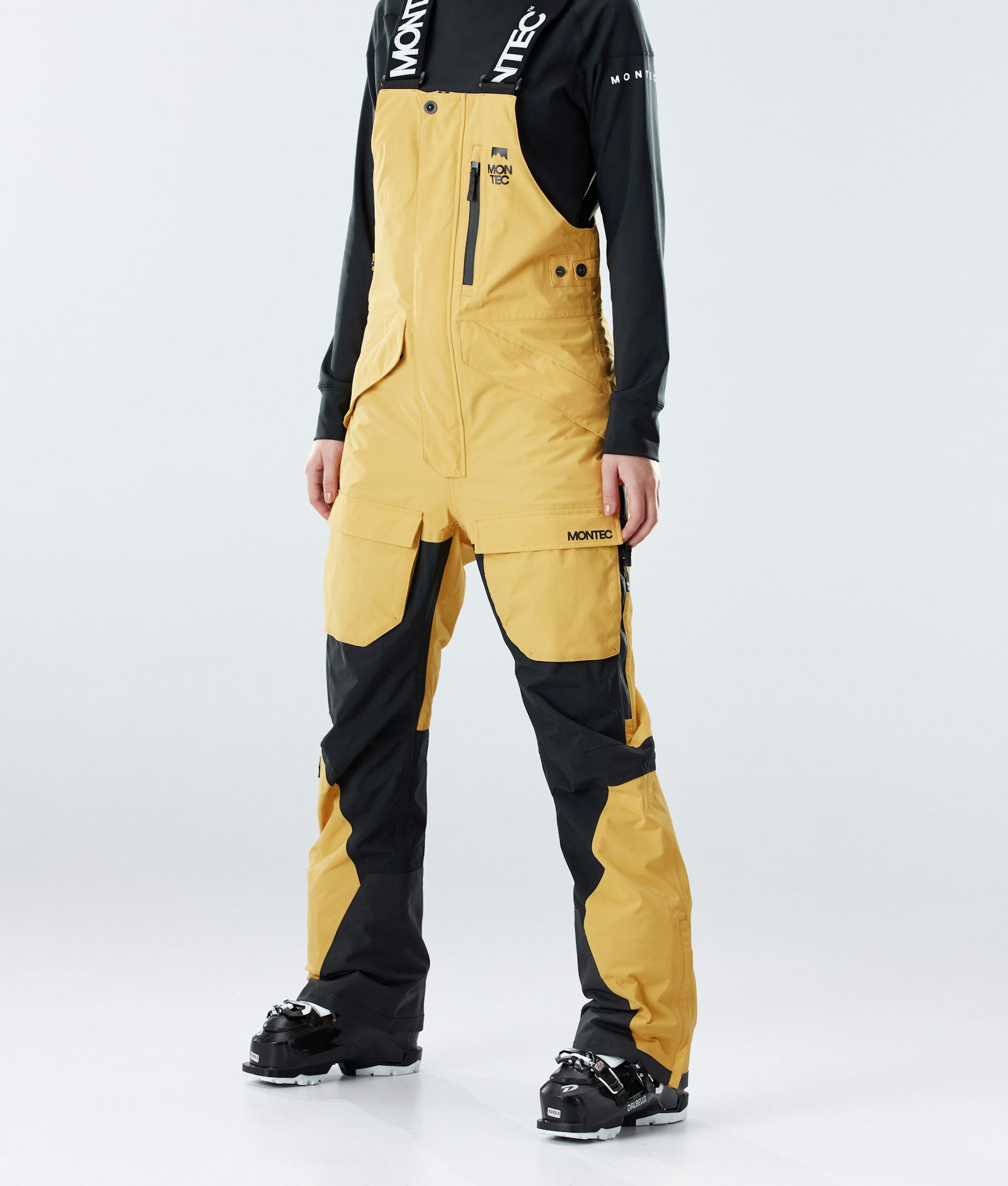 Fawk W 2020 Ski Pants Women Yellow/Black