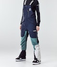 Fawk W 2020 Pantalon de Snowboard Femme Marine/Atlantic/Light Grey, Image 1 sur 6