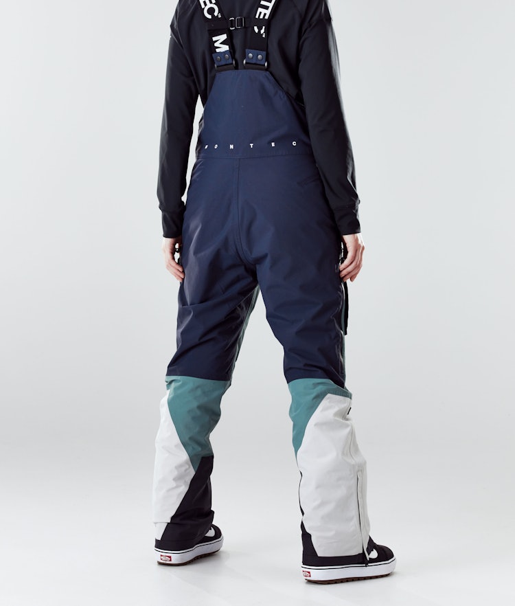 Fawk W 2020 Spodnie Snowboardowe Kobiety Marine/Atlantic/Light Grey, Zdjęcie 3 z 6