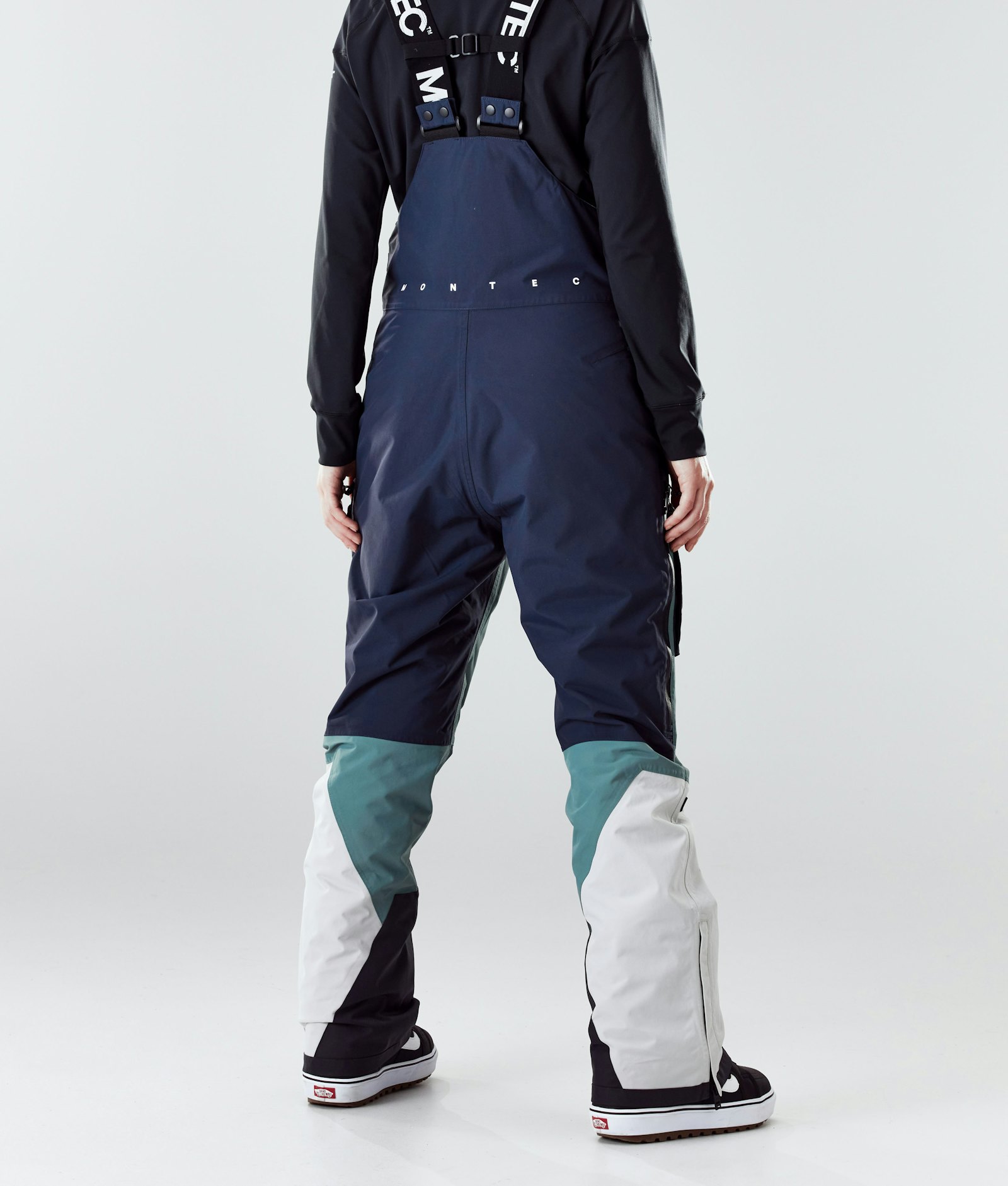 Montec Fawk W 2020 Spodnie Snowboardowe Kobiety Marine/Atlantic/Light Grey