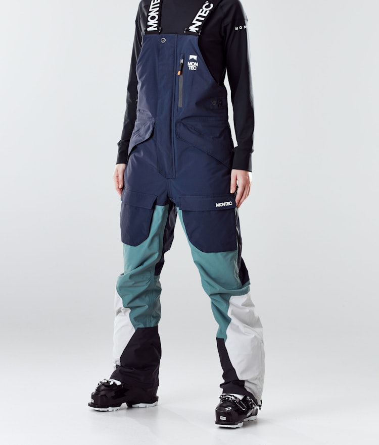 Fawk W 2020 Ski Pants Women Marine/Atlantic/Light Grey, Image 1 of 6