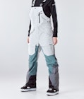 Fawk W 2020 Pantalon de Snowboard Femme Light Grey/Atlantic/Light Pearl, Image 1 sur 6