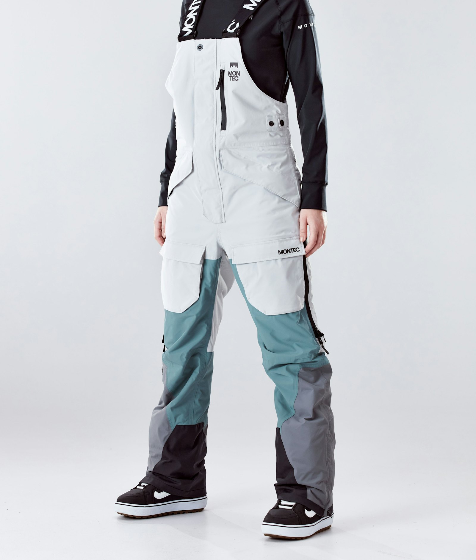 Fawk W 2020 Snowboard Pants Women Light Grey/Atlantic/Light Pearl